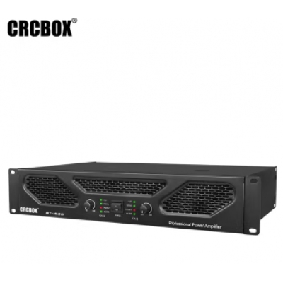 CRCBOX卡博專業(yè)雙通道功放功率純后級專業(yè)舞臺(tái)演出家用KTV酒吧HIFi音響功放 BT-1200